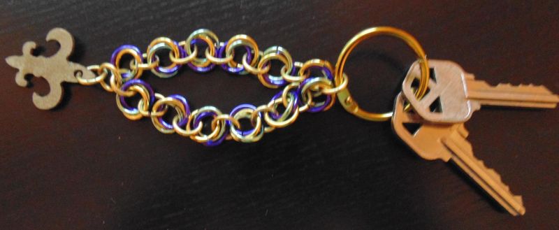 Chain Maille Key Ring