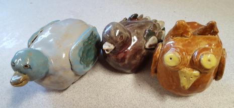 Pottery Birds