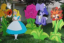 alice and flower friends