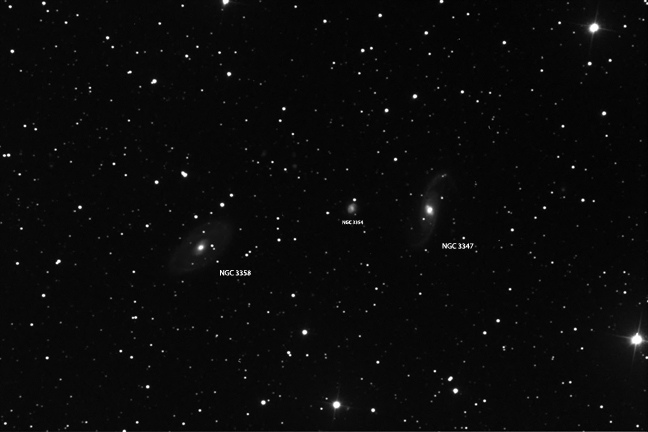 NGC3358 and NGC3347