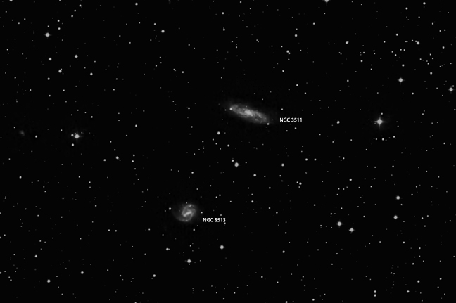 NGC3511 and NGC 3513