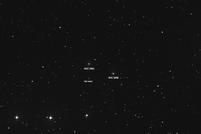 NGC 5898 and NGC 5903