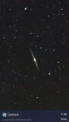 Caldwell 38 (NGC 4565with NGC 4562)