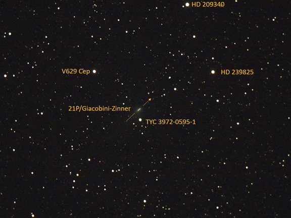 Comet 21P-Giacobini-Zinner