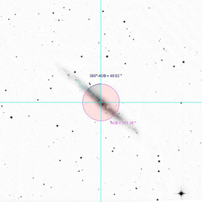 NGC4244 PA