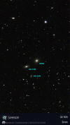 M105 with NGC 3384 and NGC 3389