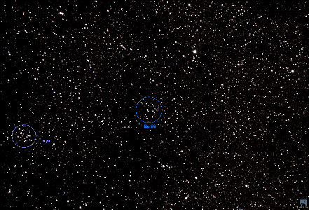 100 Berkely 86 (Be86) with Messier 29